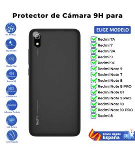 Protector de cámara para Xiaomi Redmi Note 9T 9C 9A 9S 9 8A 8T 7 7A 10 Pro