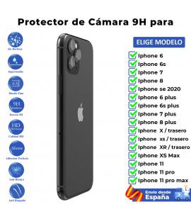 Protector de cámara para iPhone 6 6s 7 8 X XS Max 11 12 Mini Plus SE 2020