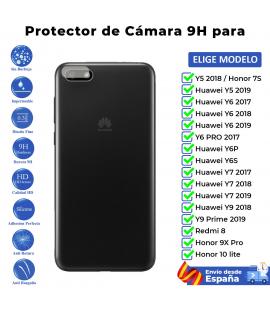 Protector de cámara para Huawei Y5 Y6 Y6S Y6P Y7 Y9 2017 2018 2019 Prime Pro Honor 7S