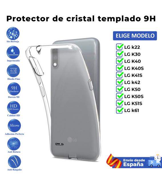 Funda TPU para LG k22 K30 K40 K40S K41S k42 K50 K50S K51S k61 Transparente