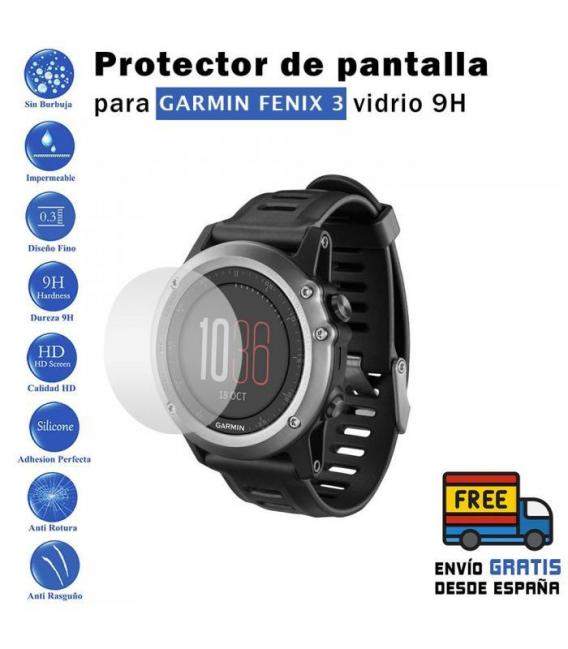 Protector para Garmin Fenix 3. Cristal Templado Reloj Vidrio