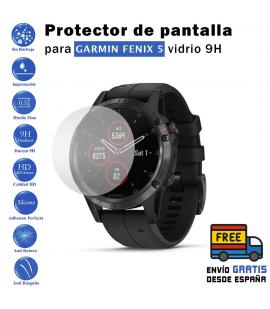 Protector para Garmin Fenix 5. Cristal Templado Reloj Vidrio