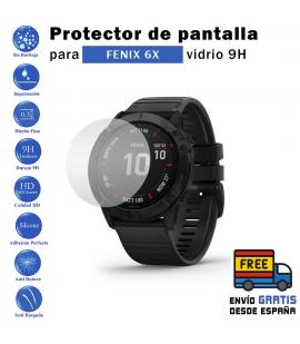 Protector para Garmin Fenix 6x 51 mm. Cristal Templado Reloj Vidrio