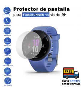 Protector para Garmin Forerunner 45 39mm-42mm. Cristal Templado Reloj Vidrio