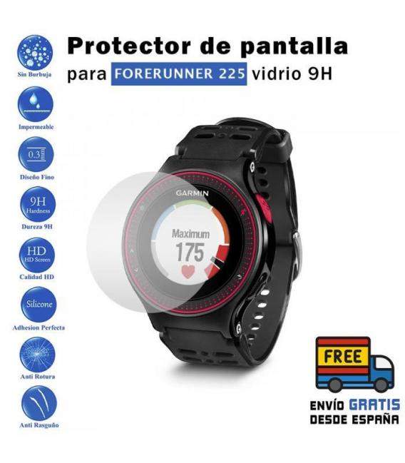 Protector para Garmin Forerunner 225. Cristal Templado Reloj Vidrio