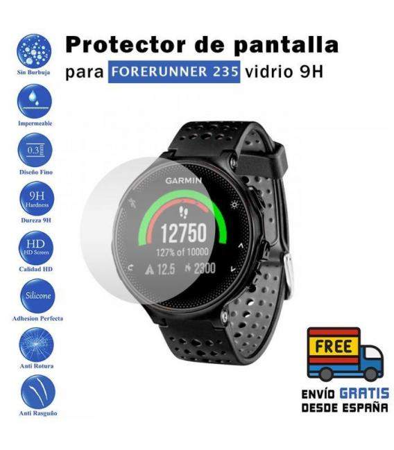 Protector para Garmin Forerunner 235. Cristal Templado Reloj Vidrio