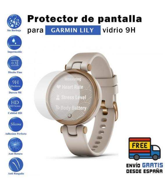 Protector para Garmin Lily. Cristal Templado Reloj Vidrio