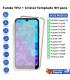 Funda y protector para Huawei Y5 Y6 Y6P Y6S Y7 Y9 2017 2018 2019 Pro Prime. Cristal templado de pantalla y carcasa transparente - thumbnail 1