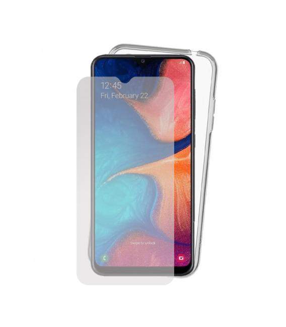 Funda y protector para Samsung Galaxy A10 A10S A20 A20E A20s A30 A30s A40 A50 A70 A80 A90. Carcasa y cristal templado para movil