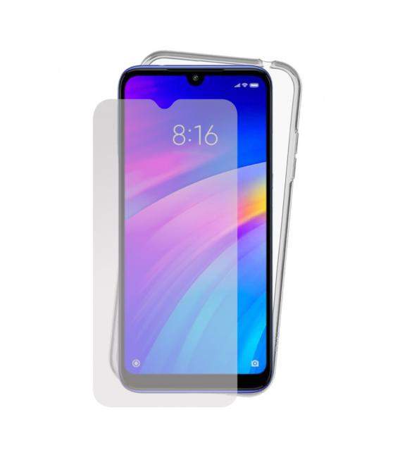 Funda y protector para Samsung Galaxy A10 A10S A20 A20E A20s A30 A30s A40 A50 A70 A80 A90. Carcasa y cristal templado para movil