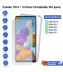 Funda y protector para Samsung Galaxy A21S A31 A41 A51 A71. Carcasa y cristal templado de pantalla transparente para móvil. - thumbnail 1