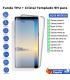 Funda y protector para Samsung Galaxy Note 8 9 10 20 5G Plus Ultra S20 FE S21 plus. Cristal templado y carcasa para movil - thumbnail 1