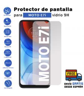 Protector de pantalla Motorola Moto E7i de Cristal Templado Vidrio 9H para movil - Todotumovil