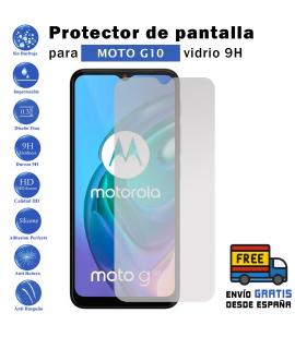 Protector de pantalla Motorola Moto G10 de Cristal Templado Vidrio 9H para movil - Todotumovil