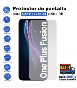 Protector de pantalla Motorola Moto One Plus Fusion de Cristal Templado Vidrio 9H para movil - Todotumovil