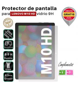 Set Protector de Pantalla Para Lenovo M10 HD Cristal Templado Tablet Vidrio 9H