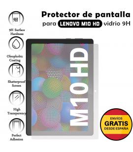 Kit Protector de Pantalla Para Lenovo M10 HD Cristal Templado Tablet Vidrio 9H