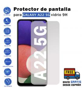 Protector de pantalla Samsung Galaxy A22 5G de Cristal Templado Vidrio 9H para movil - Todotumovil