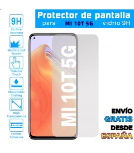 Protector de Pantalla para Xiaomi Mi 10T 5G Cristal Templado Vidrio 9H Premium