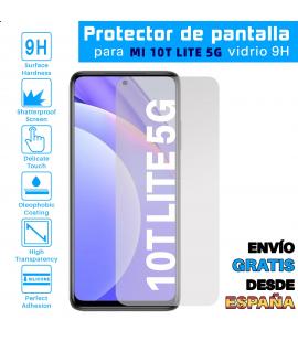 Protector de Pantalla para Xiaomi Mi 10T Lite 5G Cristal Templado Vidrio