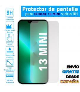 Lote Protector de Pantalla para Iphone 13 mini Cristal Templado 9H Premium