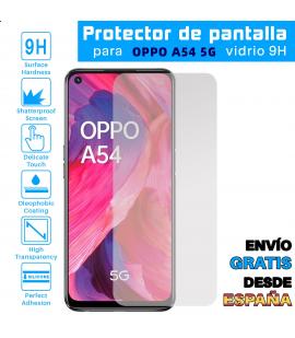 Lote Protector de Pantalla para Oppo A54 5G Cristal Templado Vidrio 9H Premium