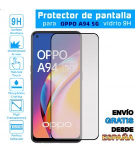 Lote Protector de Pantalla para Oppo A94 Cristal Templado Vidrio 9H Premium