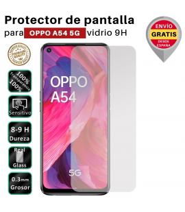 Protector de Pantalla para Oppo A54 5G Cristal Templado Vidrio 9H Premium