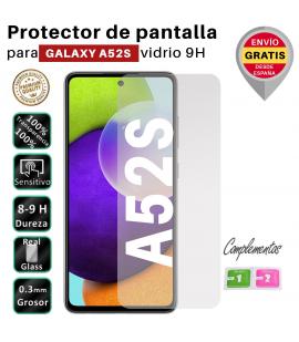 Set Protector de Pantalla para Samsung Galaxy A52s Cristal Templado Vidrio