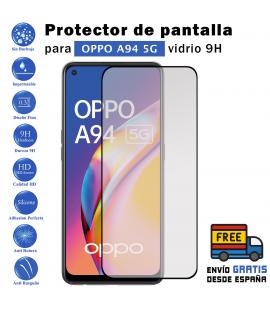 Protector de Pantalla para Oppo A94 Cristal Templado Vidrio 9H Premium