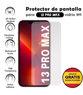 Kit Protector de Pantalla para Iphone 13 Pro Max Cristal Templado Vidrio 9H