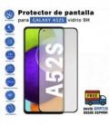 Protector de pantalla Samsung A52s Negro de Cristal Templado Vidrio 9H para movil - Todotumovil