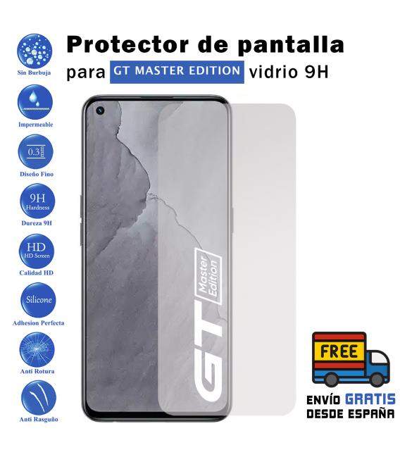 Protector de pantalla Realme GT MASTER EDITION de Cristal Templado Vidrio 9H para movil - Todotumovil