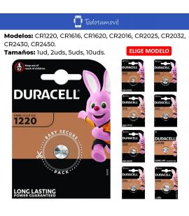 Pila Duracell de Litio. Pila de botón CR1220 CR1616 CR1620 CR2016 CR2025 CR2032 CR2430 CR2450
