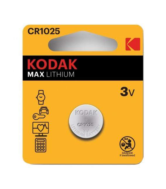 Pila Kodak litio. Pilas de botón CR1025 CR1220 CR1616 CR1620 CR1632 CR2016 CR2025 CR2032 CR2430 CR2450