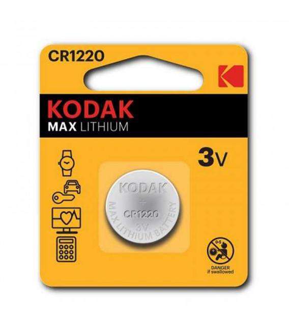 Pila Kodak litio. Pilas de botón CR1025 CR1220 CR1616 CR1620 CR1632 CR2016 CR2025 CR2032 CR2430 CR2450