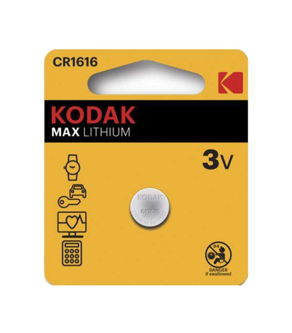 Pila Kodak litio. Pilas de botón CR1025 CR1220 CR1616 CR1620 CR1632 CR2016 CR2025 CR2032 CR2430 CR2450