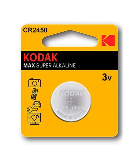 Pila Kodak litio. Pilas de botón CR1025 CR1220 CR1616 CR1620 CR1632 CR2016 CR2025 CR2032 CR2430 CR2450