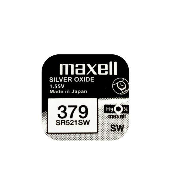 Pila Maxell óxido de plata SR41SW,SR416SW,SR512SW,SR516SW,SR521SW, SR527SW, SR616SW, SR621SW, SR626SW, SR712SW. Tamaños 1ud 5uds