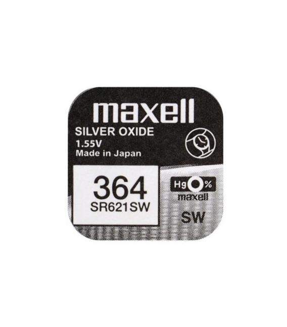 Pila Maxell óxido de plata SR41SW,SR416SW,SR512SW,SR516SW,SR521SW, SR527SW, SR616SW, SR621SW, SR626SW, SR712SW. Tamaños 1ud 5uds