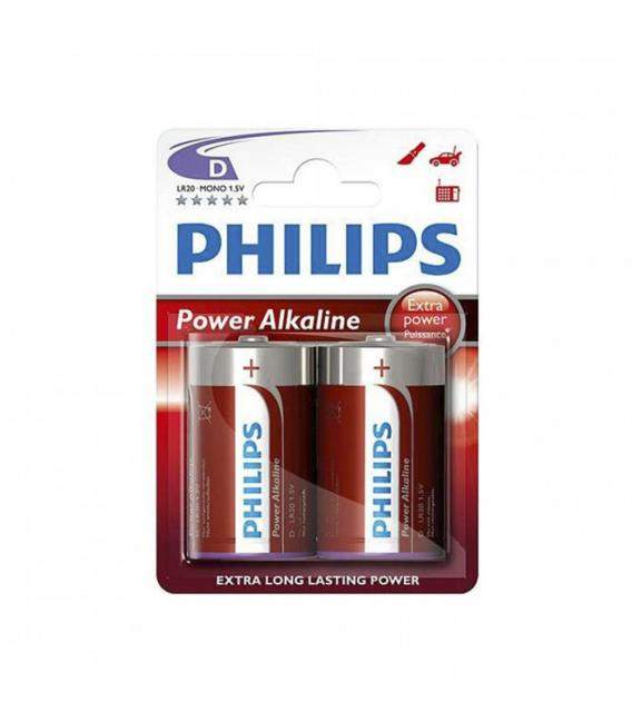 Pila Phillips alcalina. Pilas LR03 LR6 LR20 . Tamaños 4uds 16uds 32uds