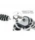 Soporte trípode flexible estilo Gorillapod, articulado, portátil, compatible con móviles o cámaras en tres tamaños S M L - thumbnail 4