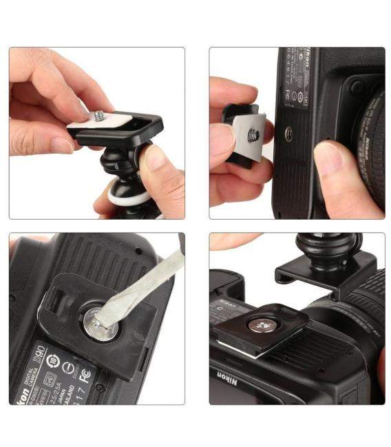 Soporte trípode flexible estilo Gorillapod, articulado, portátil, compatible con móviles o cámaras en tres tamaños S M L