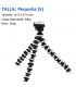 Soporte trípode flexible estilo Gorillapod, articulado, portátil, compatible con móviles o cámaras en tres tamaños S M L - thumbnail 7