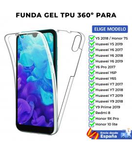 Funda TPU 360 para Huawei Y5 2018 Honor 7S Y5 2019 Y6 Y7 Y9 2017 2018 2019 Prime Pro
