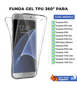 Funda TPU 360 para Huawei P10 P20 P30 P40 Lite E Plus Pro New Edition