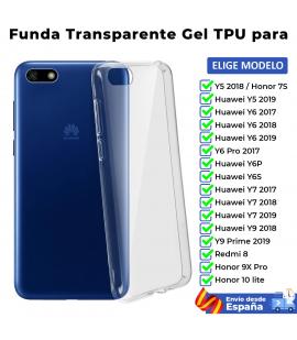 Funda TPU Huawei Y5 2018 Y5 2019 Y6 Y7 Y9 2017 2018 2019 Prime Pro Y6S Y6P
