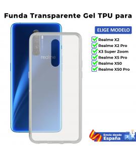 Funda TPU para Realme X2 X3 X5 X50 Pro Super Zoom