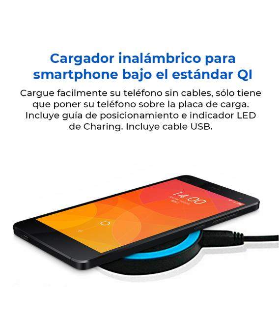 Cargador de bateria inalambrico QI WIRELESS PAD base carga para telefono movil
