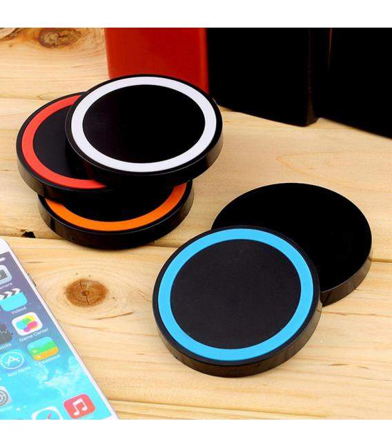 Cargador de bateria inalambrico QI WIRELESS PAD base carga para telefono movil